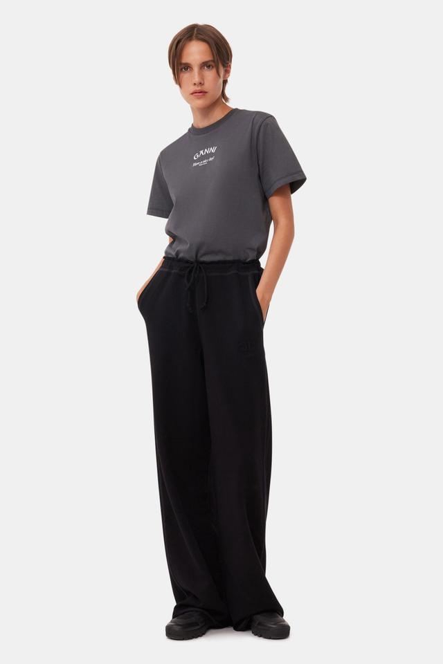 Black Light Isoli Wide Leg Trousers Product Image