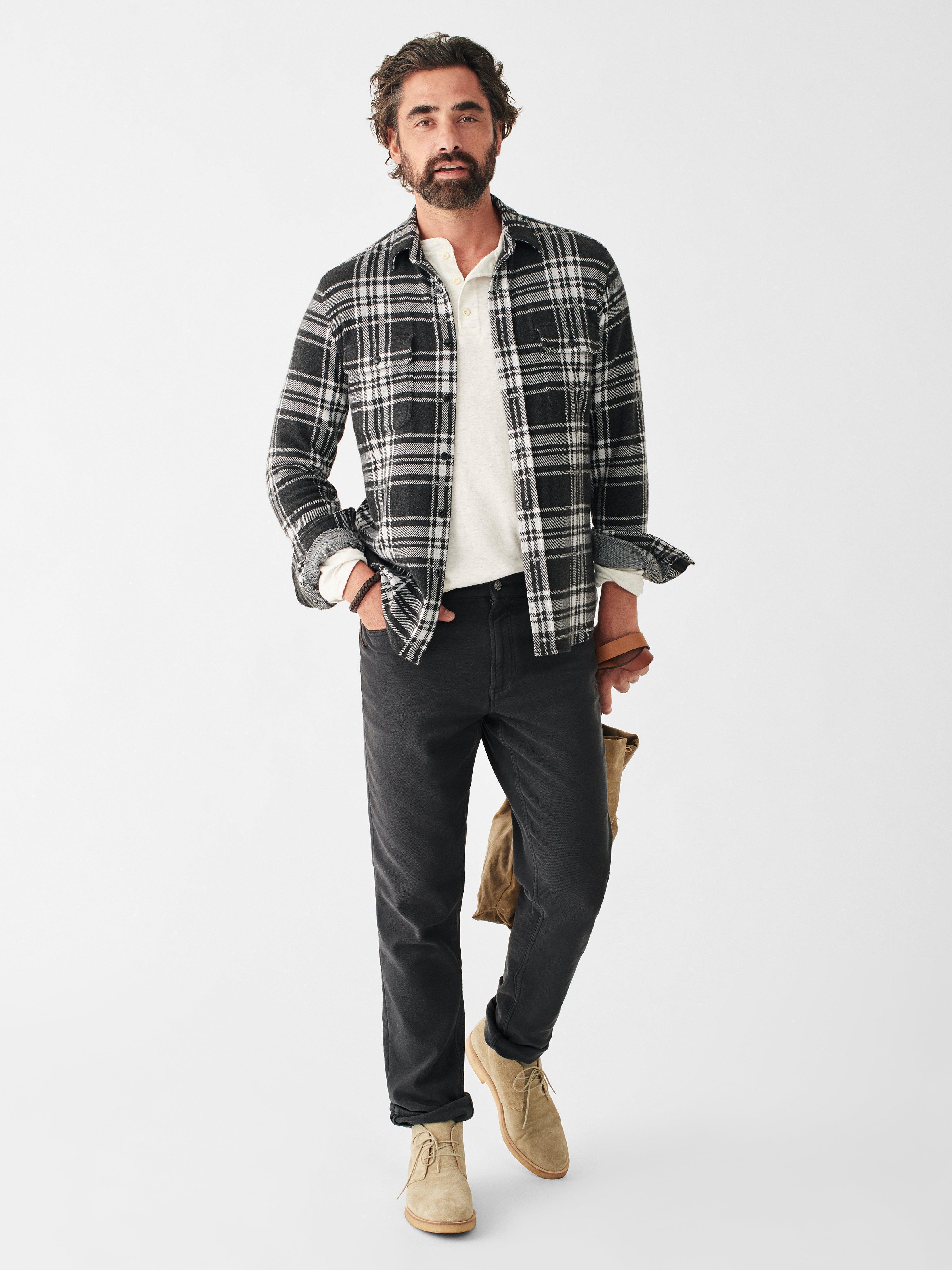 Legend™ Sweater Shirt - Charcoal Bone Plaid Male Product Image