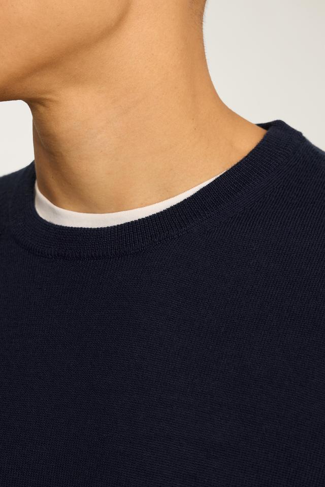 Washable Merino Crew Neck Sweater Product Image