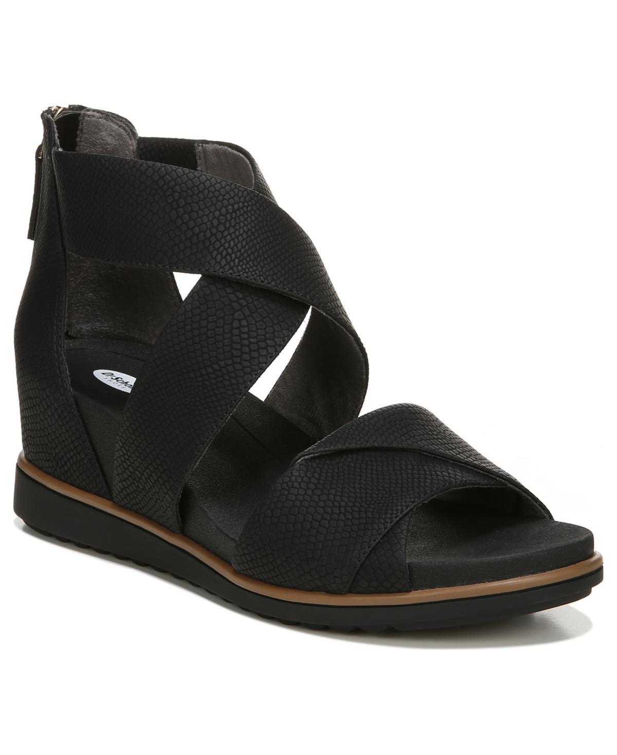 Dr. Scholls Womens Golden Hour Ankle Strap Wedge Sandals Product Image