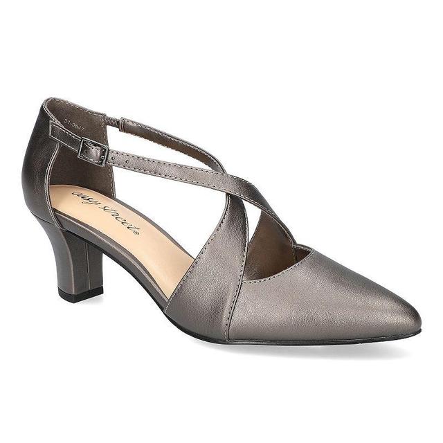 Easy Street Elegance Womens Slingback Pumps Silver Product Image