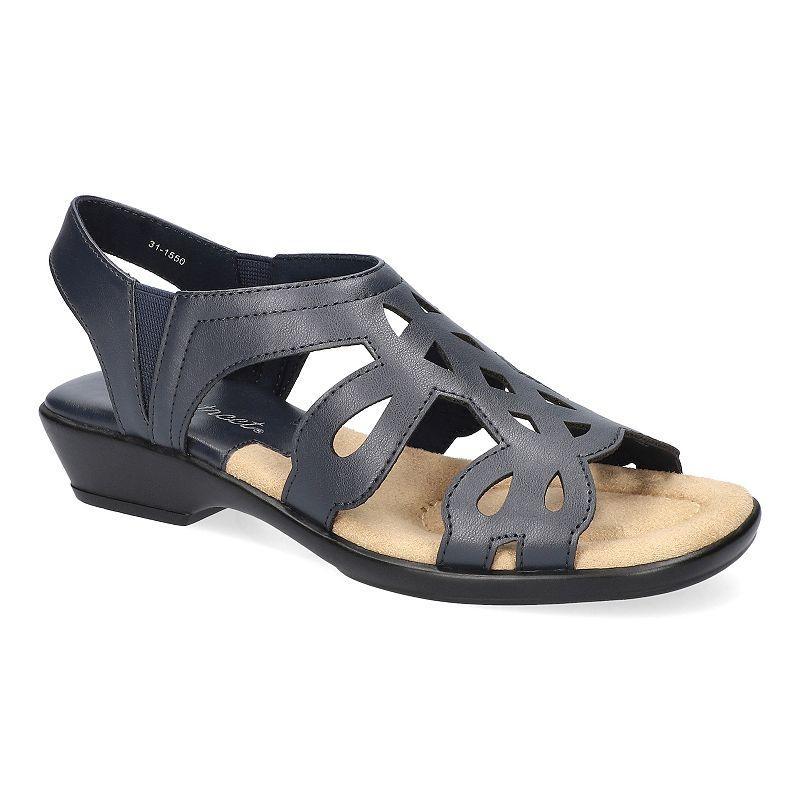 Easy Street Holland Womens Slingback Sandals Blue Product Image