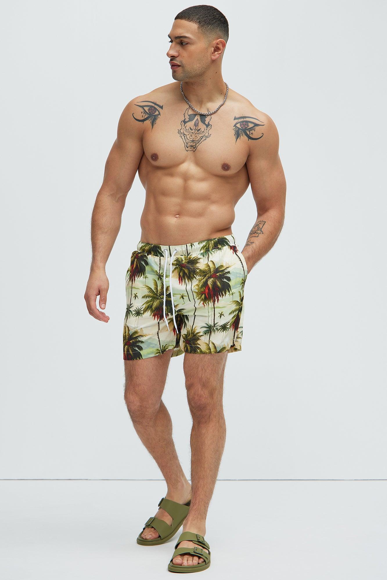 Island Shore Swim Trunks - Multi Color Product Image