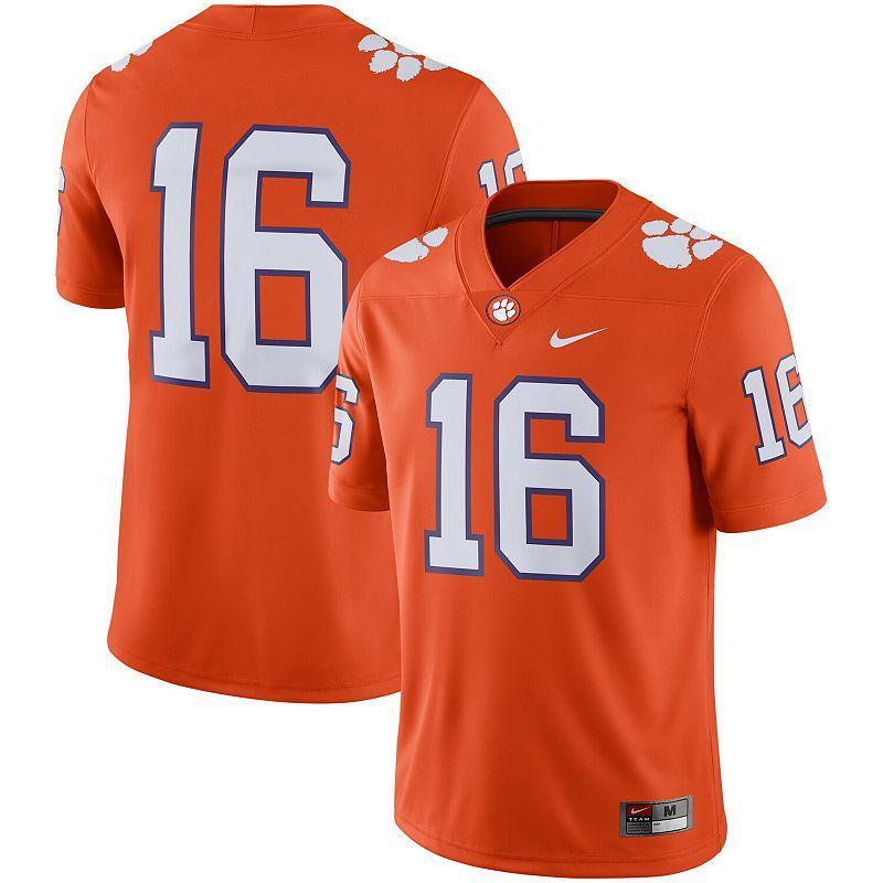 Mens Nike #16 Clemson Tigers Game Jersey Product Image