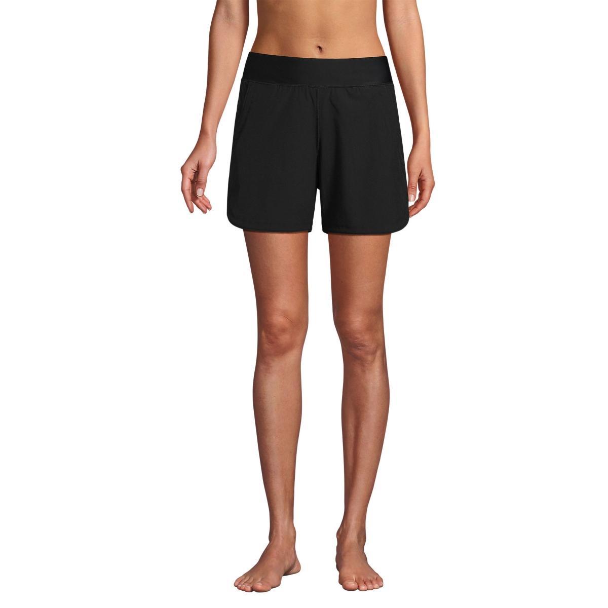 Womens Lands End 5 Quick Dry Swim Shorts With Panty Product Image