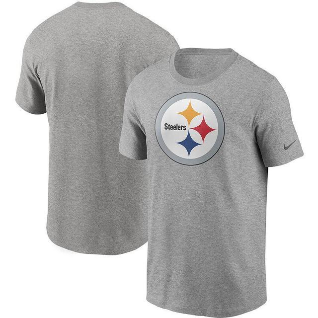 Mens Nike Heathered Gray Carolina Panthers Primary Logo T-Shirt Product Image