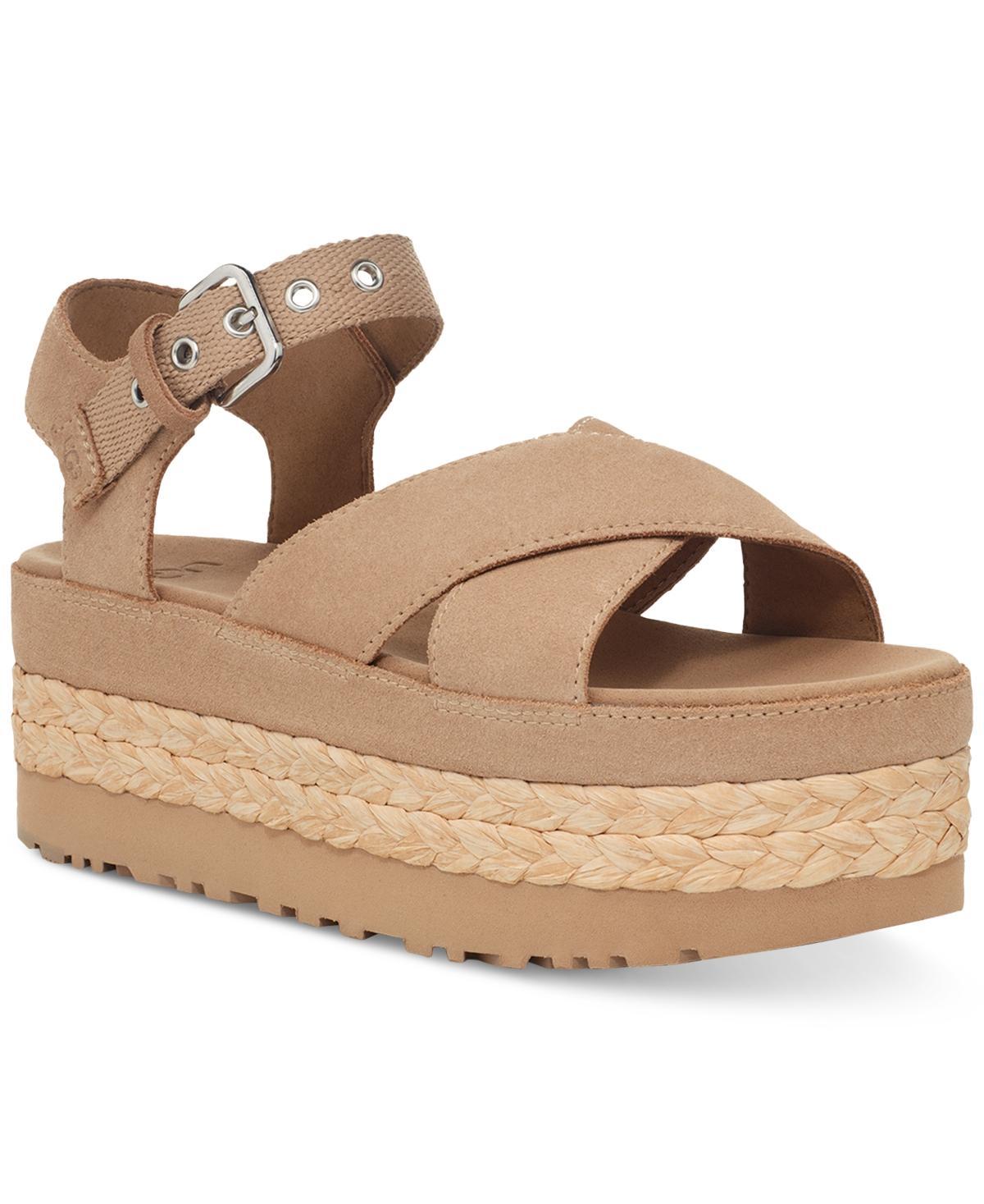 Ugg Womens Aubrey Buckled Strappy Platform Sandals Product Image