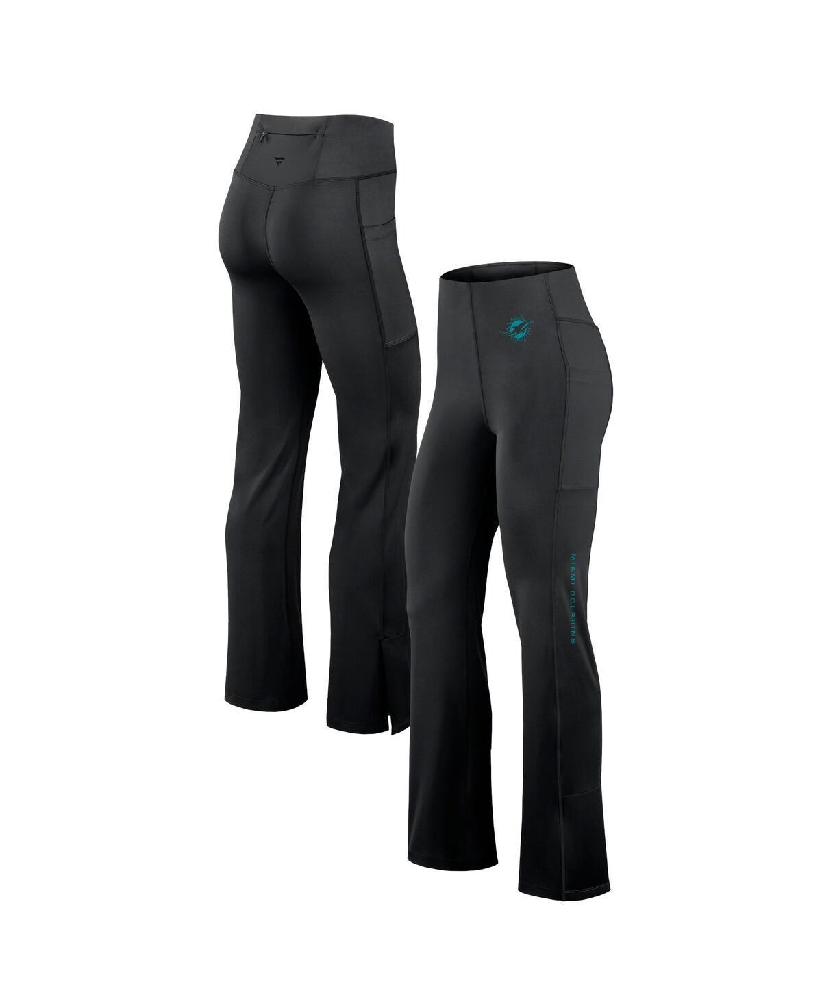 Womens Fanatics Signature Jacksonville Jaguars Studio Fitted Flared Leggings Product Image