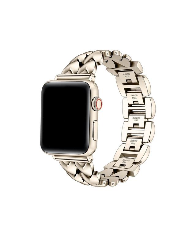 Posh Tech Womens Crush Stainless Steel Band with Hearts for Apple Watch 38mm, 40mm, 41mm, 42mm, 44mm, 45mm, 49mm Product Image