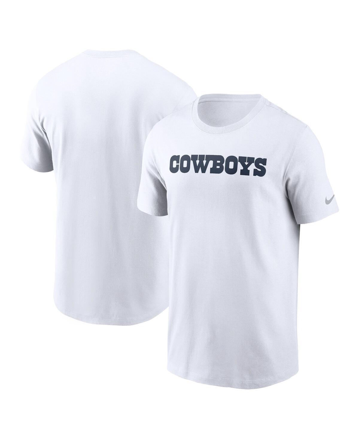 Mens Nike Dallas Cowboys Primetime Wordmark Essential T-Shirt Product Image