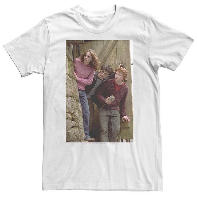 Big & Tall Harry Potter Sneaking Around Group Shot Poster Tee, Mens Product Image