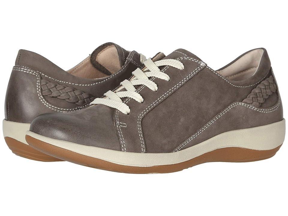 Aetrex Dana Lace-Up Leather Braided Detail Oxfords Product Image