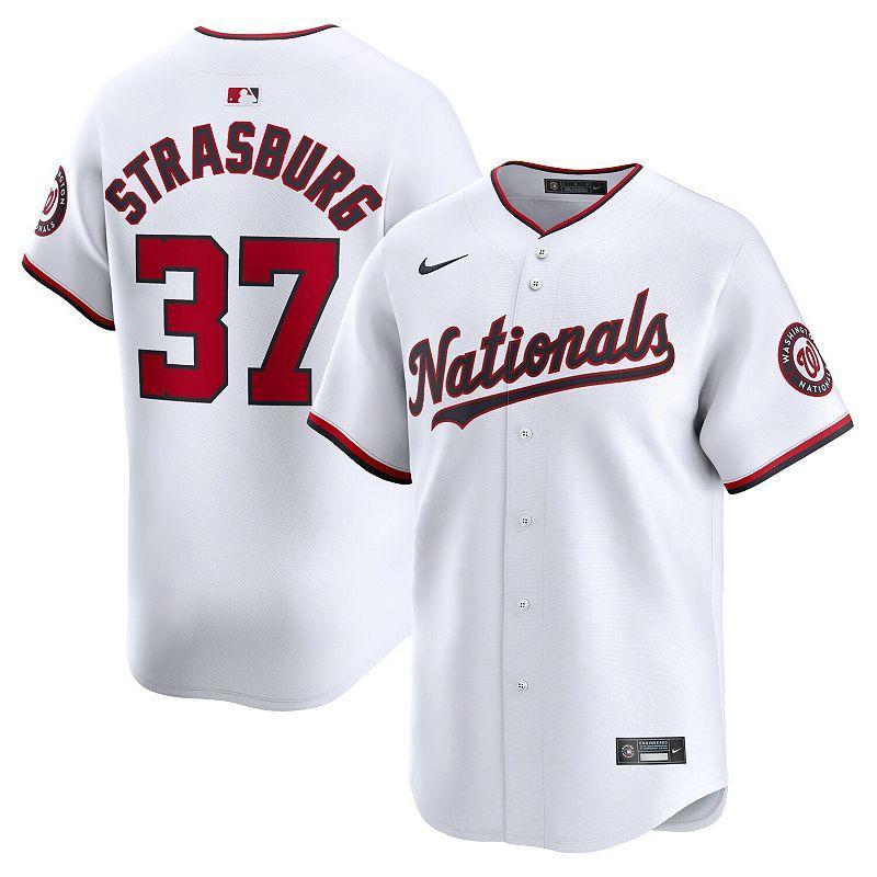 Mens Nike Stephen Strasburg Washington Nationals Home Limited Player Jersey Product Image