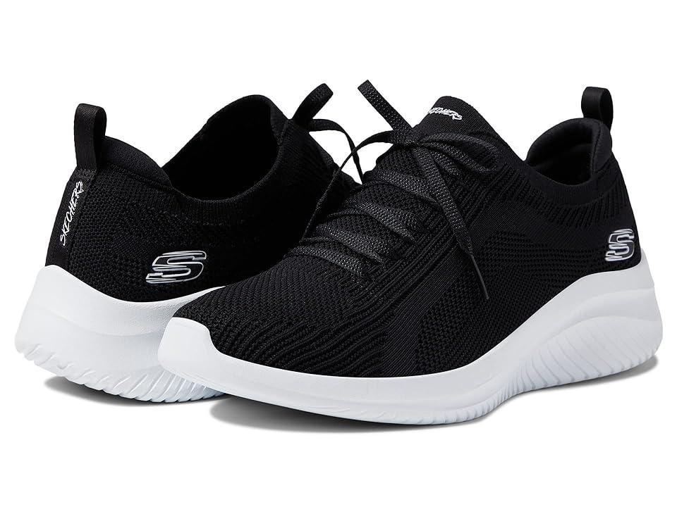 SKECHERS Ultra Flex 3.0 - Big Plan White) Women's Shoes Product Image