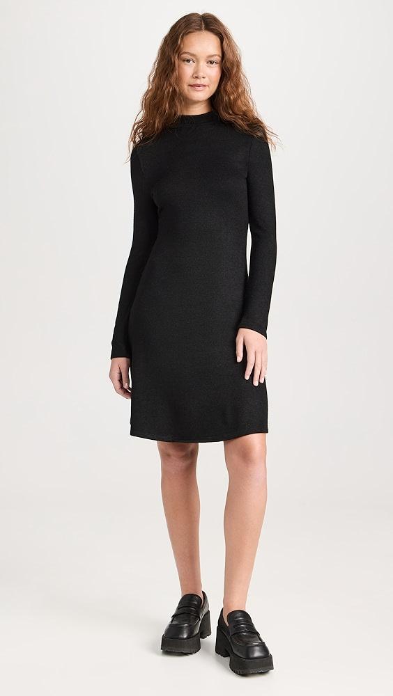 Vince Long Sleeve Short Dress | Shopbop Product Image