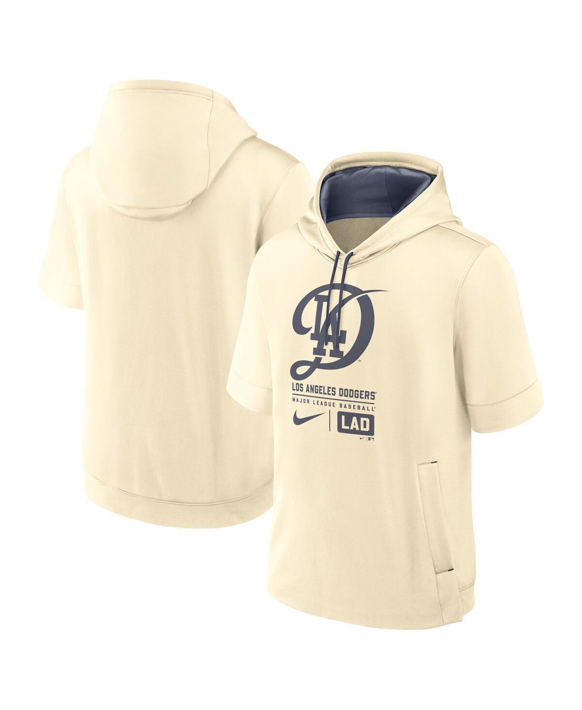 Los Angeles Dodgers City Connect Nike Men's MLB Short-Sleeve Pullover Hoodie Product Image