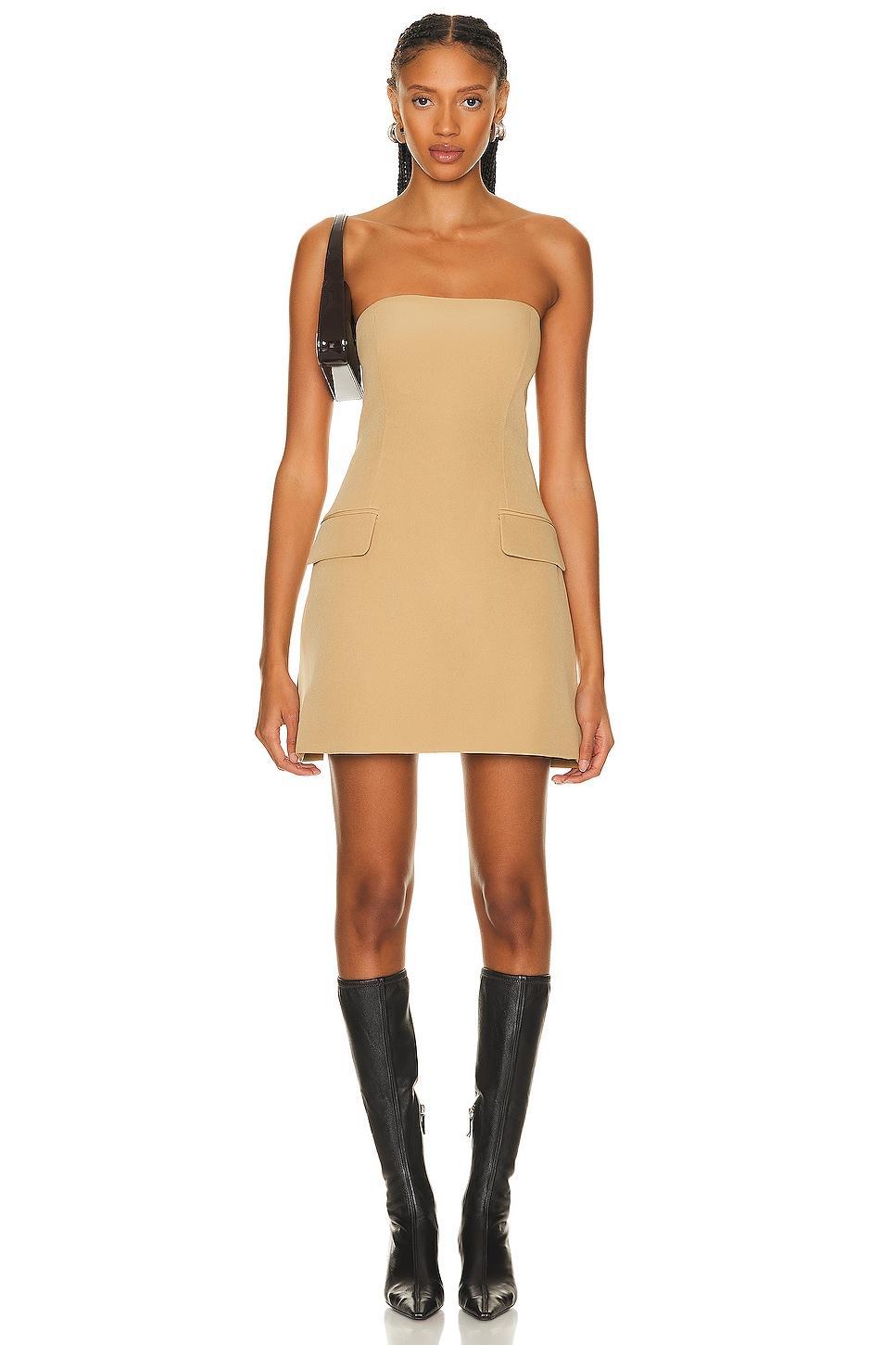 Alexis Cynthia Dress in Tan Product Image