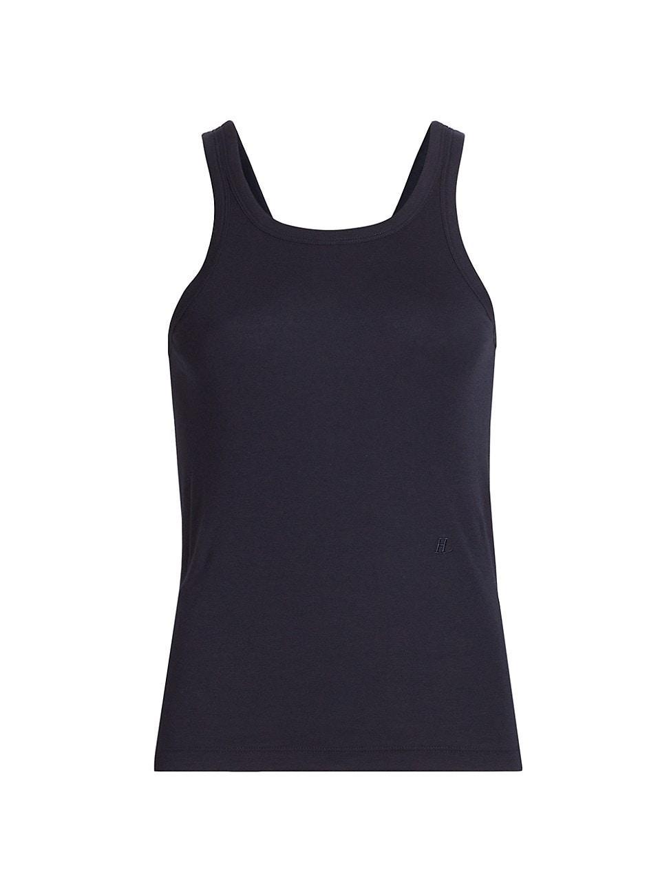 Womens Cotton-Blend Scoop Tank Product Image