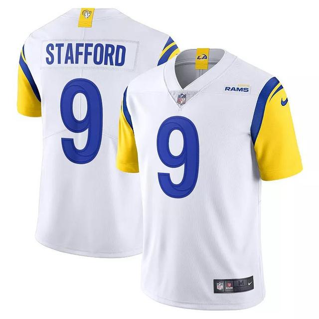 Mens Nike Matthew Stafford Los Angeles Rams Alternate Vapor Limited Jersey Product Image