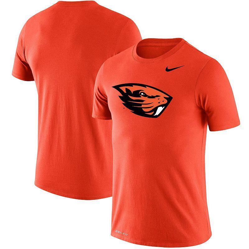 Mens Nike Orange Oregon State Beavers Big & Tall Legend Primary Logo Performance T-Shirt Product Image