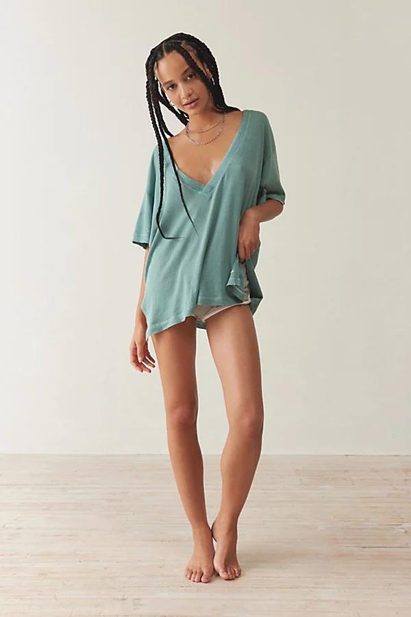 Out From Under Jamie Slouchy V-Neck Tee Womens at Urban Outfitters Product Image