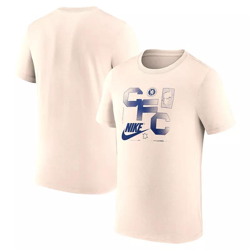 Nike Mens Pink Chelsea Futura T-Shirt Product Image