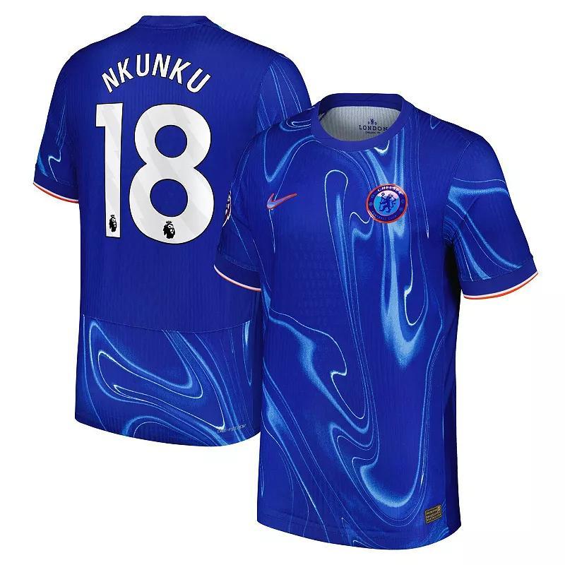 Mens Nike Christopher Nkunku Blue Chelsea 2024/25 Home Authentic Player Jersey Product Image