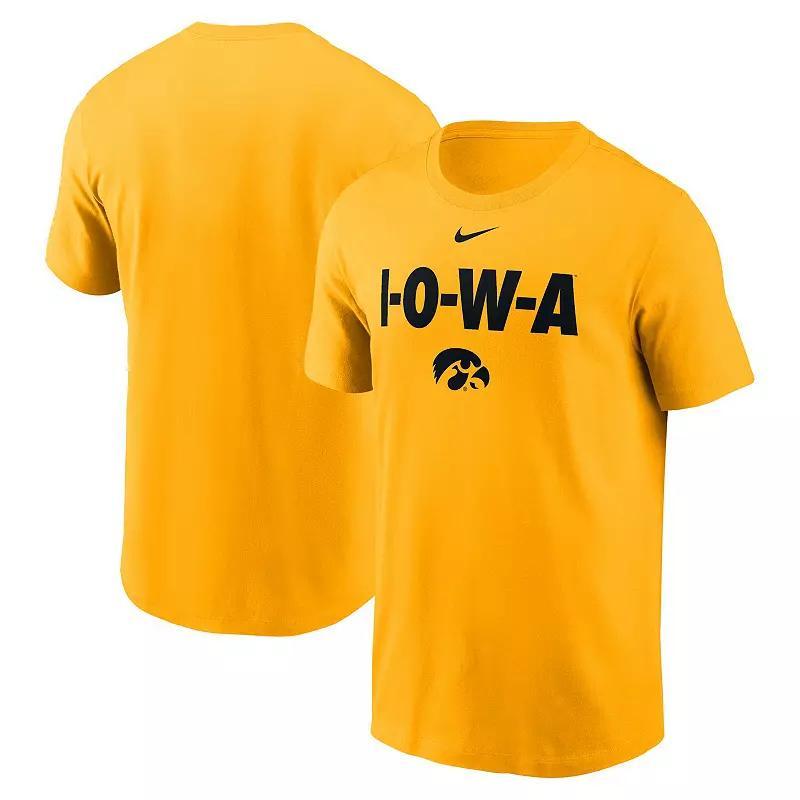 Mens Nike Iowa Hawkeyes Local Ultimate Chant T-Shirt Product Image