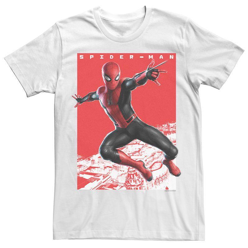 Mens Marvel Spider-Man Poster Tee Product Image