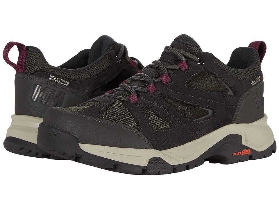 Helly Hansen Switchback Trail Low HT (Beluga/Forest Night/Purple Potion) Women's Shoes Product Image