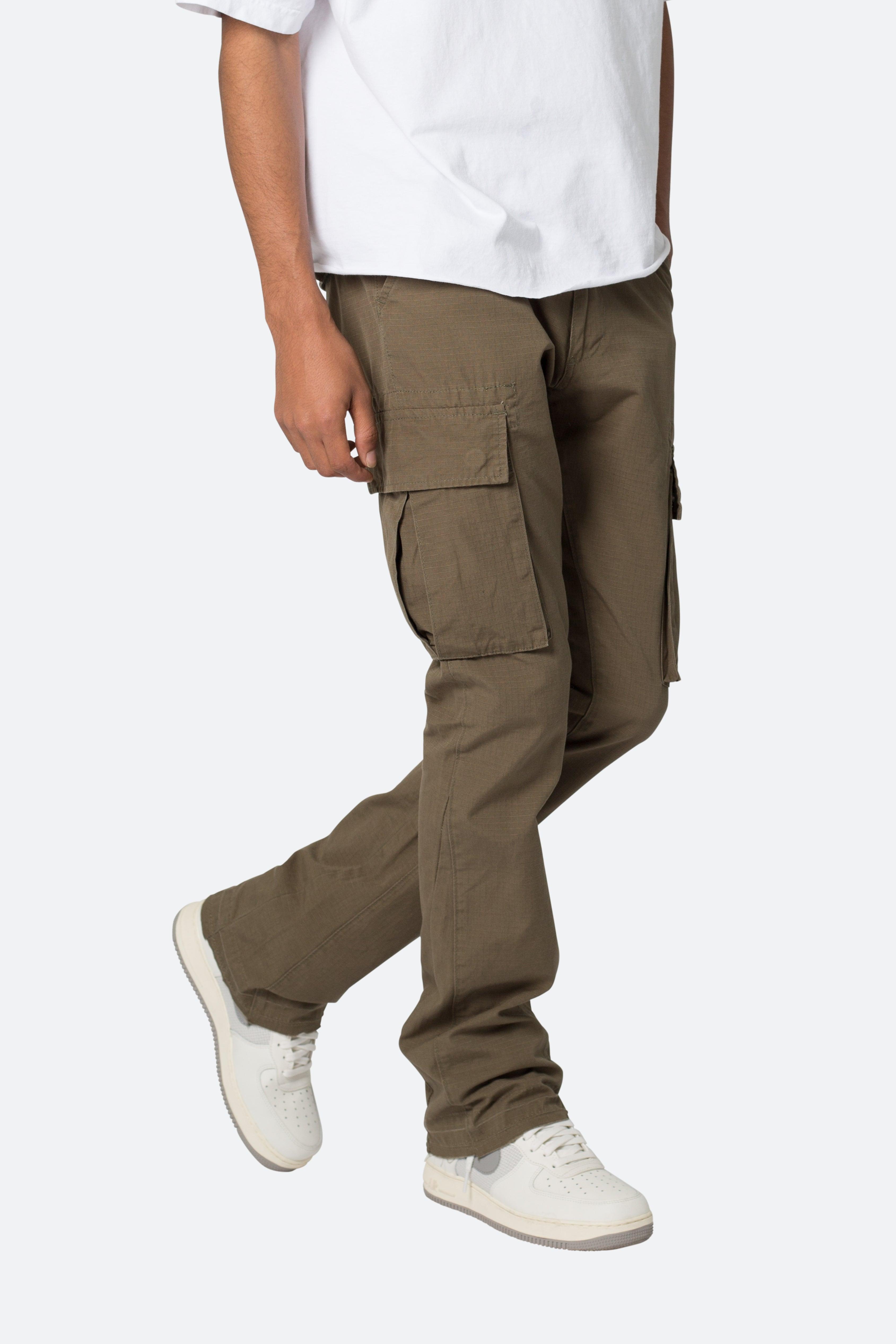 Bootcut Cargo Pants - Olive product image