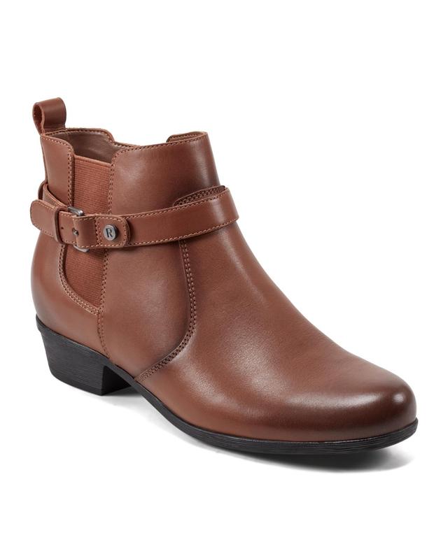 Rockport Womens Chole Almond Toe Casual Booties Product Image