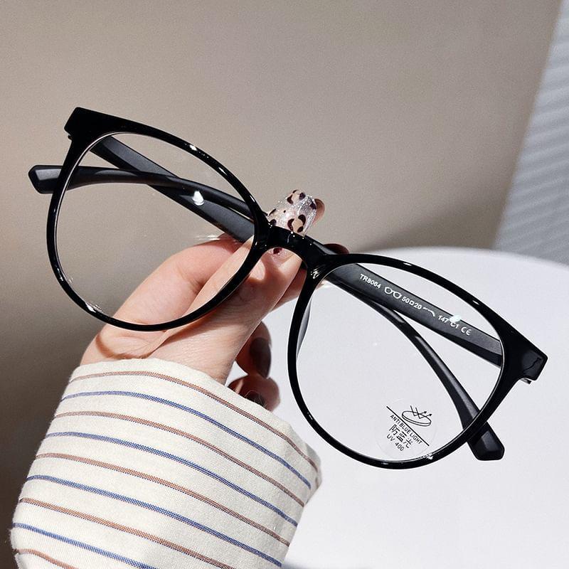 Plain Square Eyeglasses Product Image