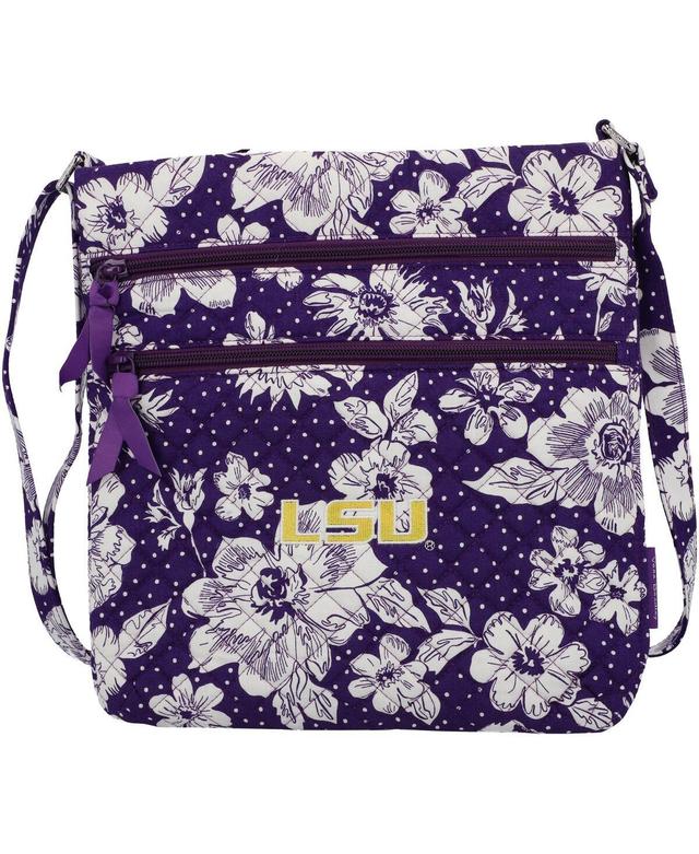 Vera Bradley LSU Tigers Rain Garden Triple-Zip Hipster Crossbody Bag Product Image