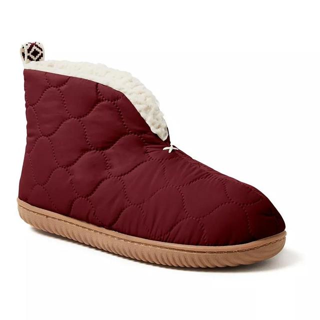 Dearfoams Warm Up Womens Ankle Boot Slippers Product Image