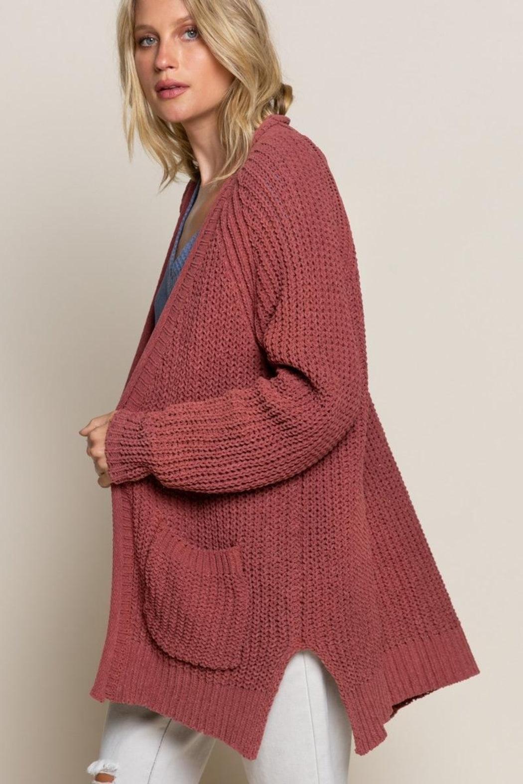 Cable Knit Cardigan Product Image