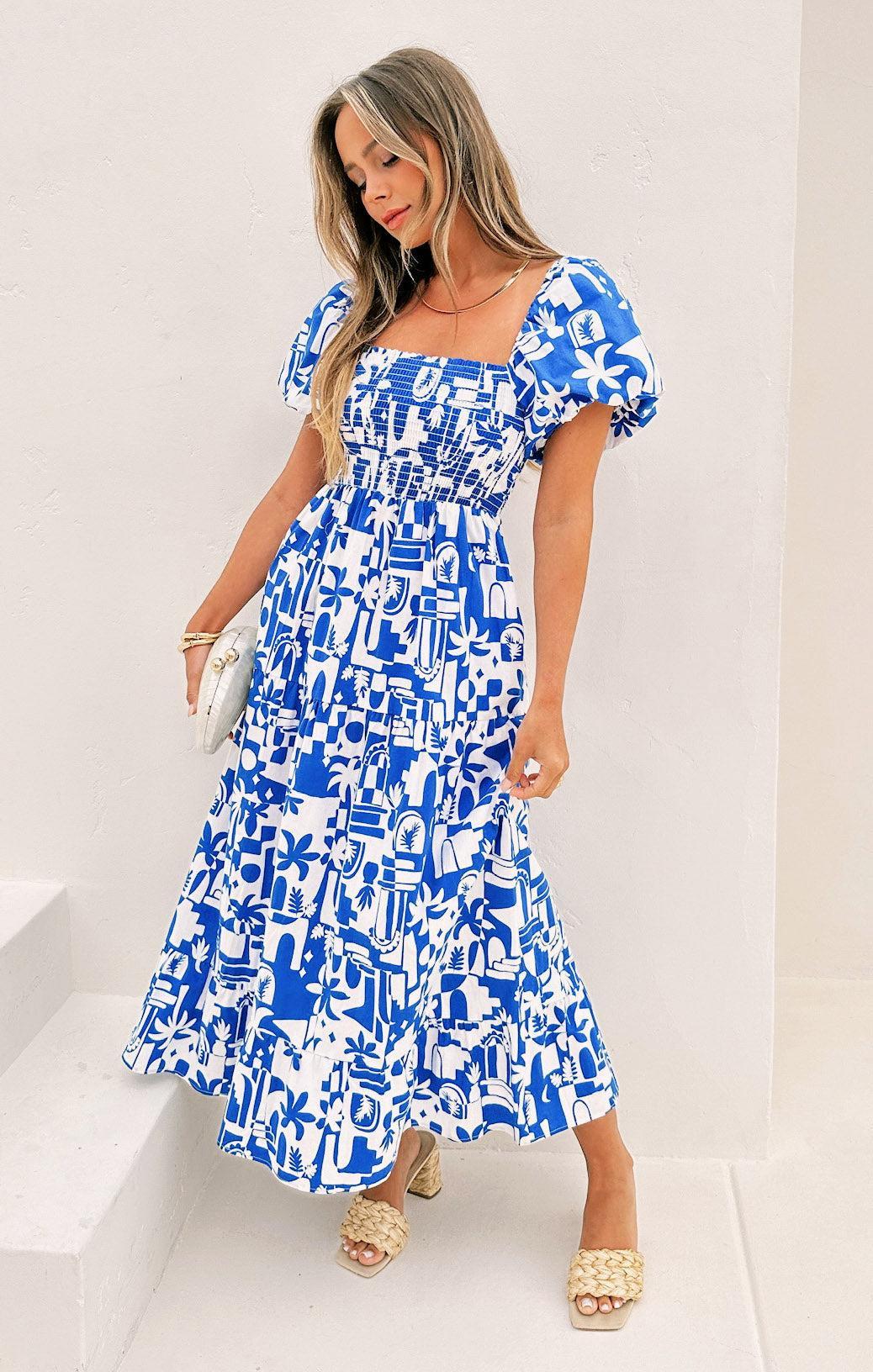 Afternoon Tea Dress ~ Santorini Escape Product Image