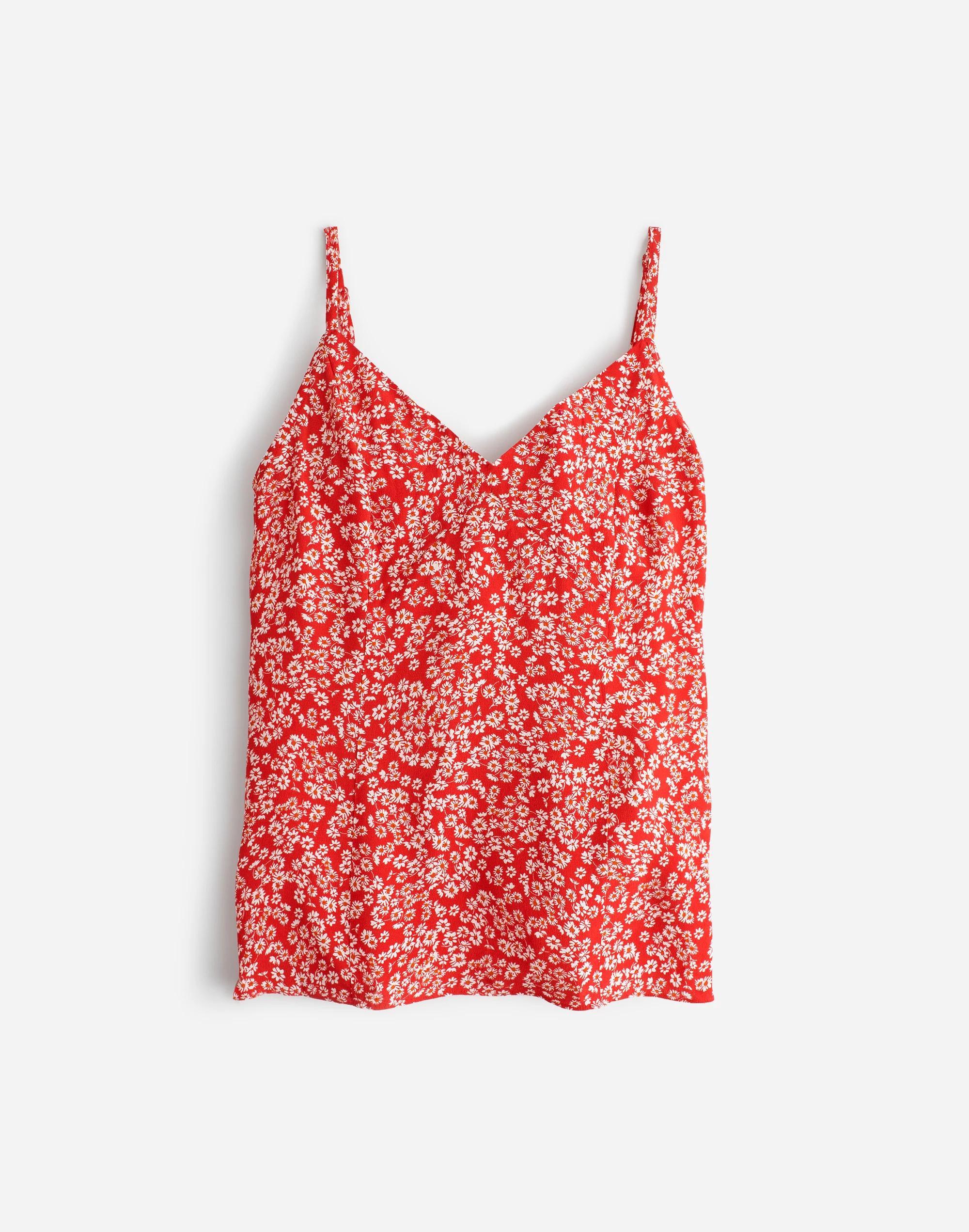 V-Neck Cami Tank in Floral Product Image