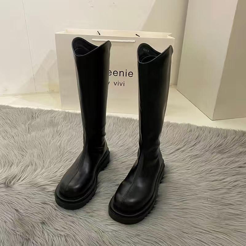 Platform Knee High Boots Product Image