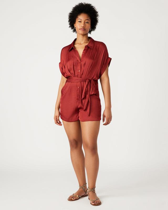 TORI ROMPER BURNT ORANGE Female Product Image