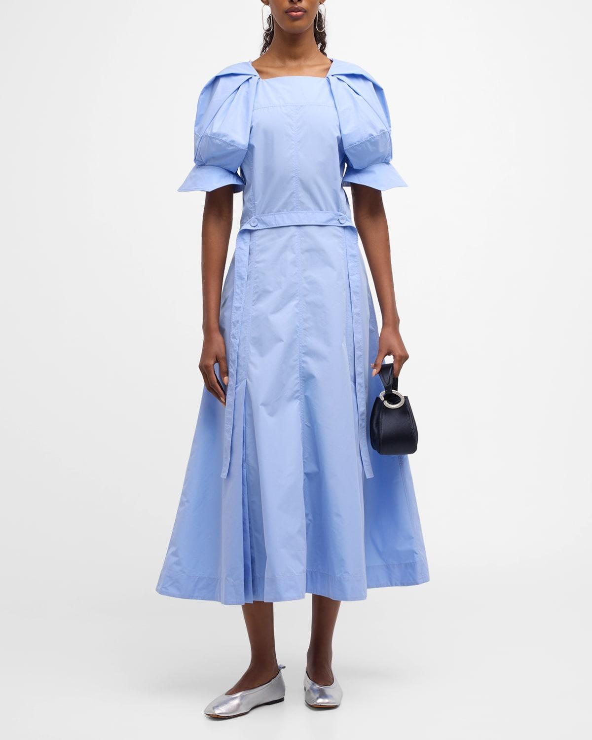 3.1 Phillip Lim Collapsed Bloom Sleeve Belted Dress Product Image