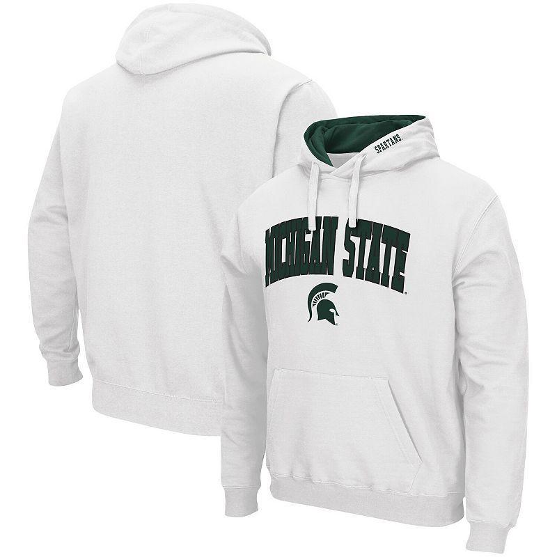 Mens Michigan State Spartans Arch Logo 3.0 Pullover Hoodie Product Image