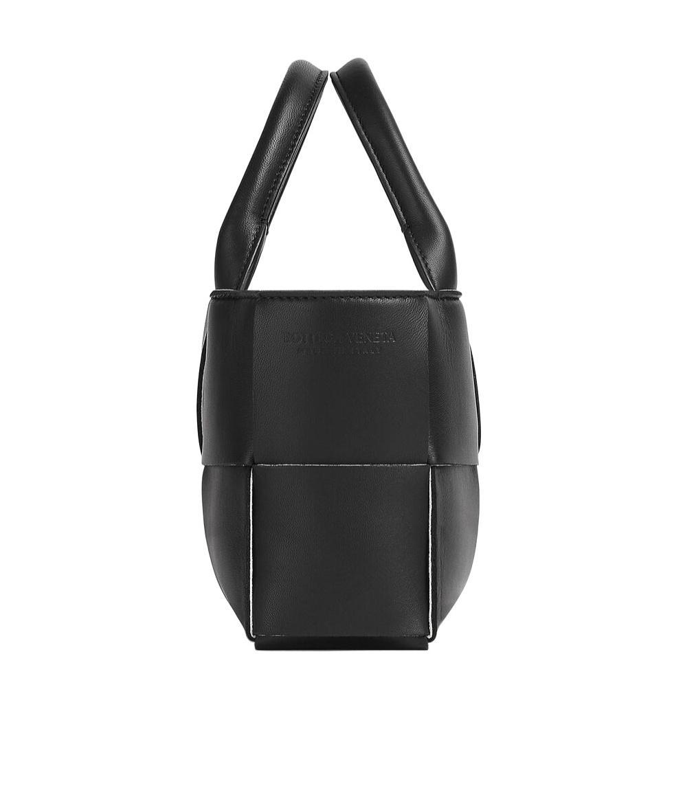 BOTTEGA VENETA Candy Arco Micro Tote Bag In Black Product Image