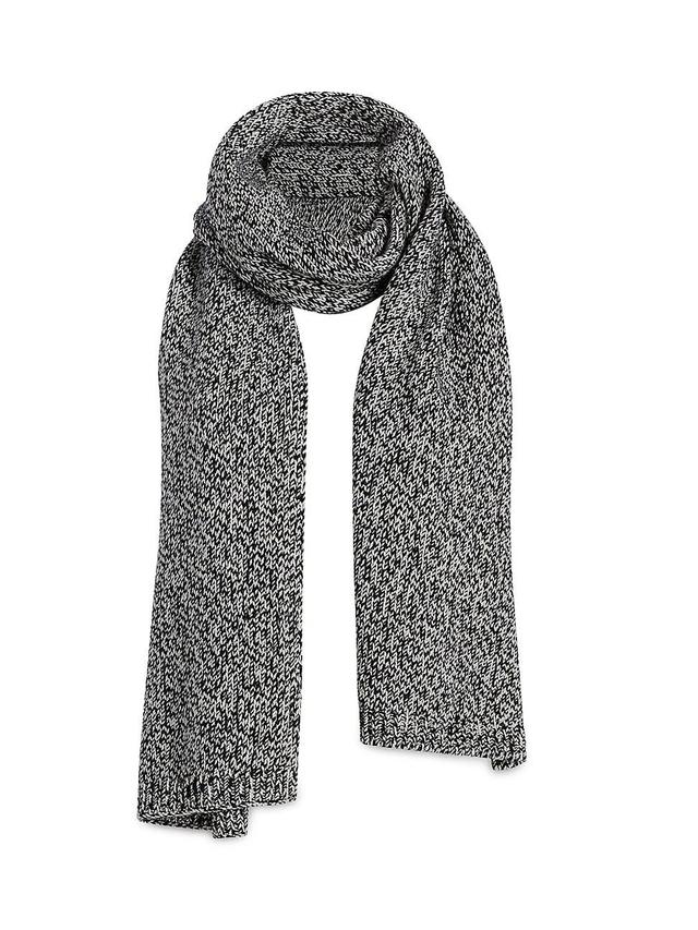 Womens Cashmere-Wool Scarf Product Image