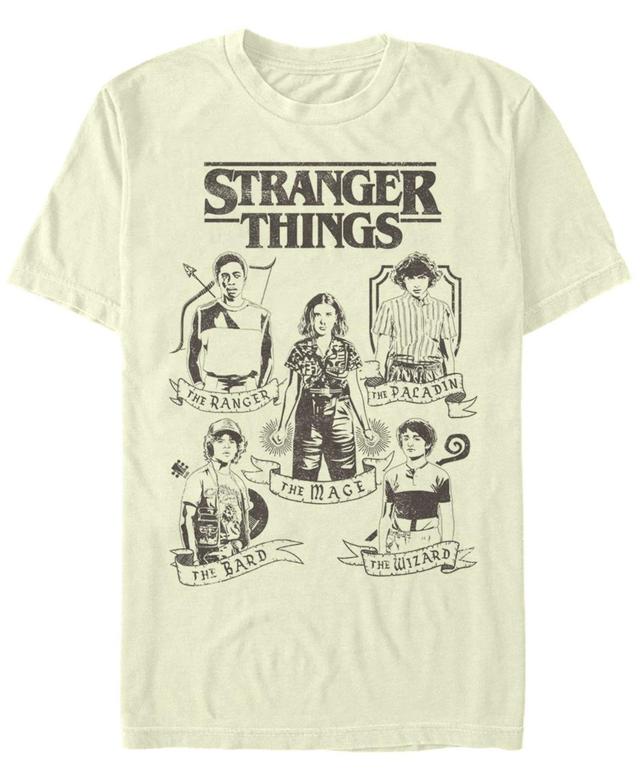 Stranger Things Mens Group Shot Classes Short Sleeve T-Shirt Product Image