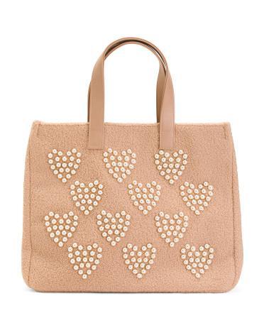 Teddy Be Mine Tote for Women Product Image