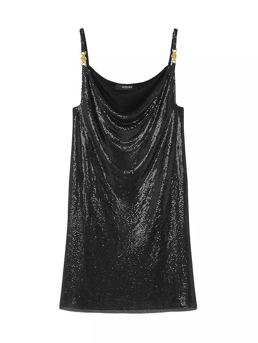 Metal Mesh Cocktail Dress Product Image