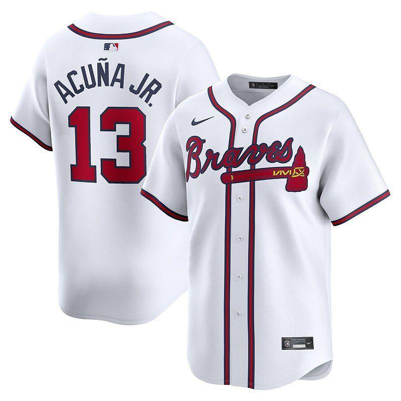 Ronald Acua Jr. Atlanta Braves Nike Mens Dri-FIT ADV MLB Limited Jersey Product Image