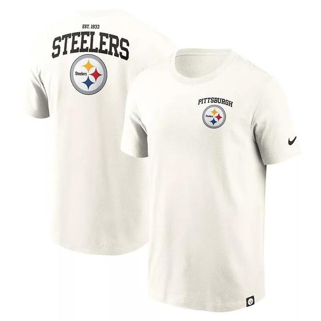 Mens Nike Cream Pittsburgh Steelers Blitz Essential T-Shirt Product Image