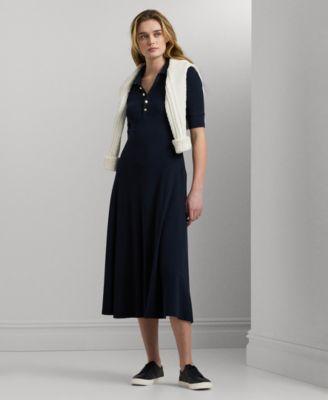 Lauren Ralph Lauren Womens A-Line Polo Dress Product Image